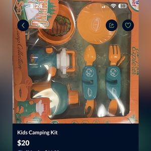 Little explorer camping kit